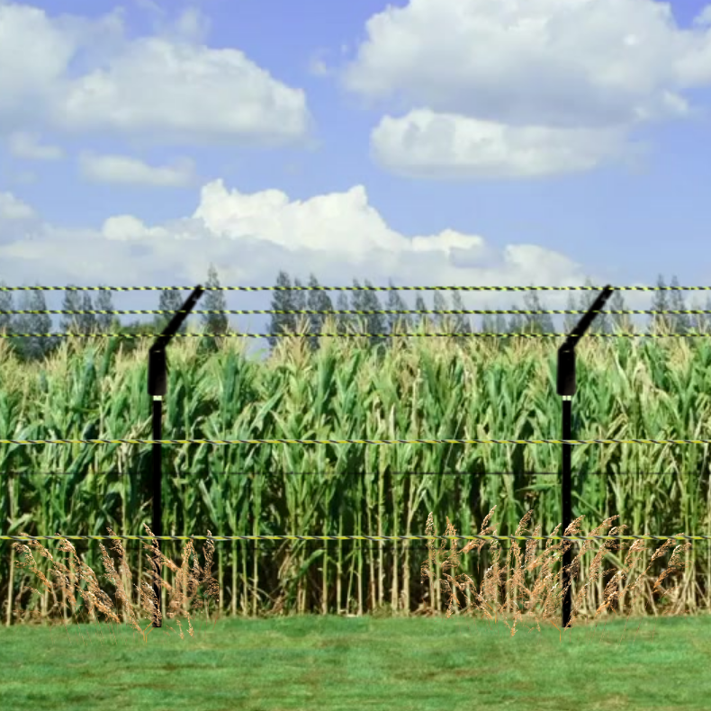 T-Post Defender™ – 10 Pack ~Universal T-Post Fence Topper for Livestock, Garden & Security Fencing